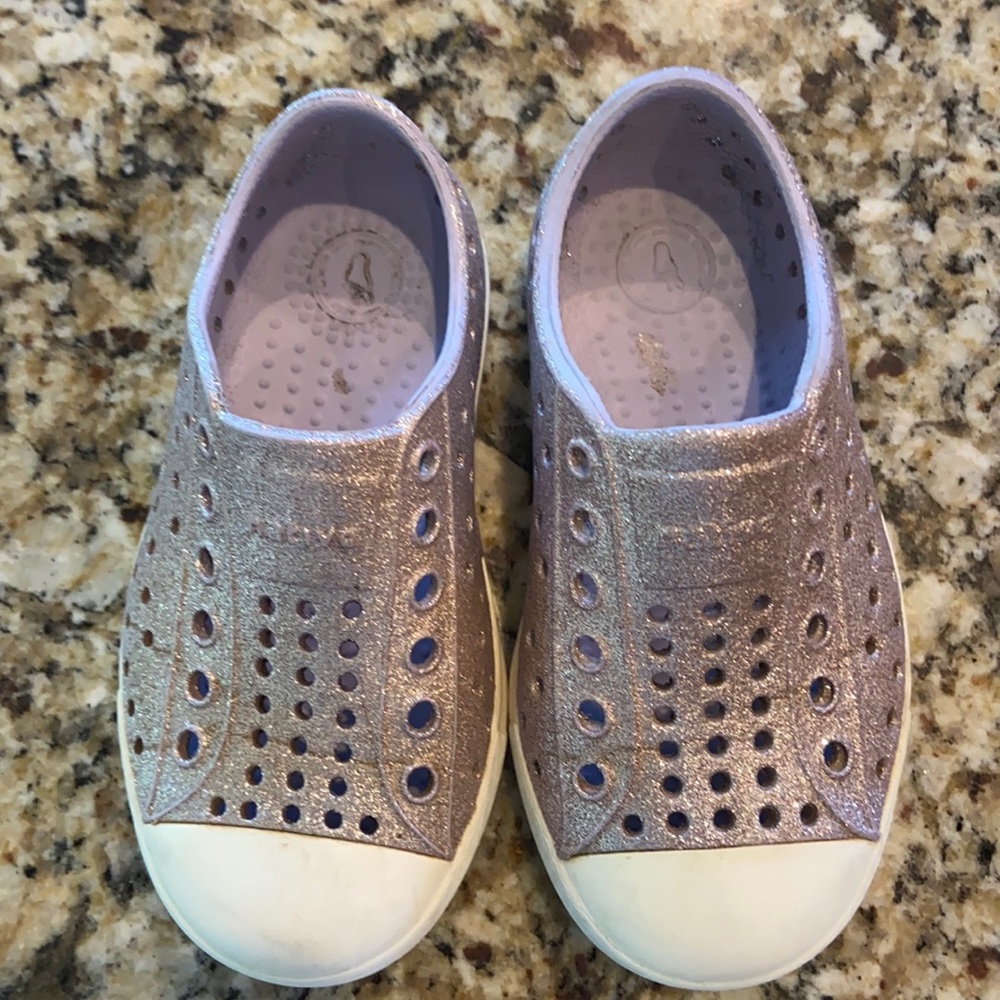 Sparkly purple natives